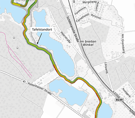 Gewässerstrukturkarte Werre